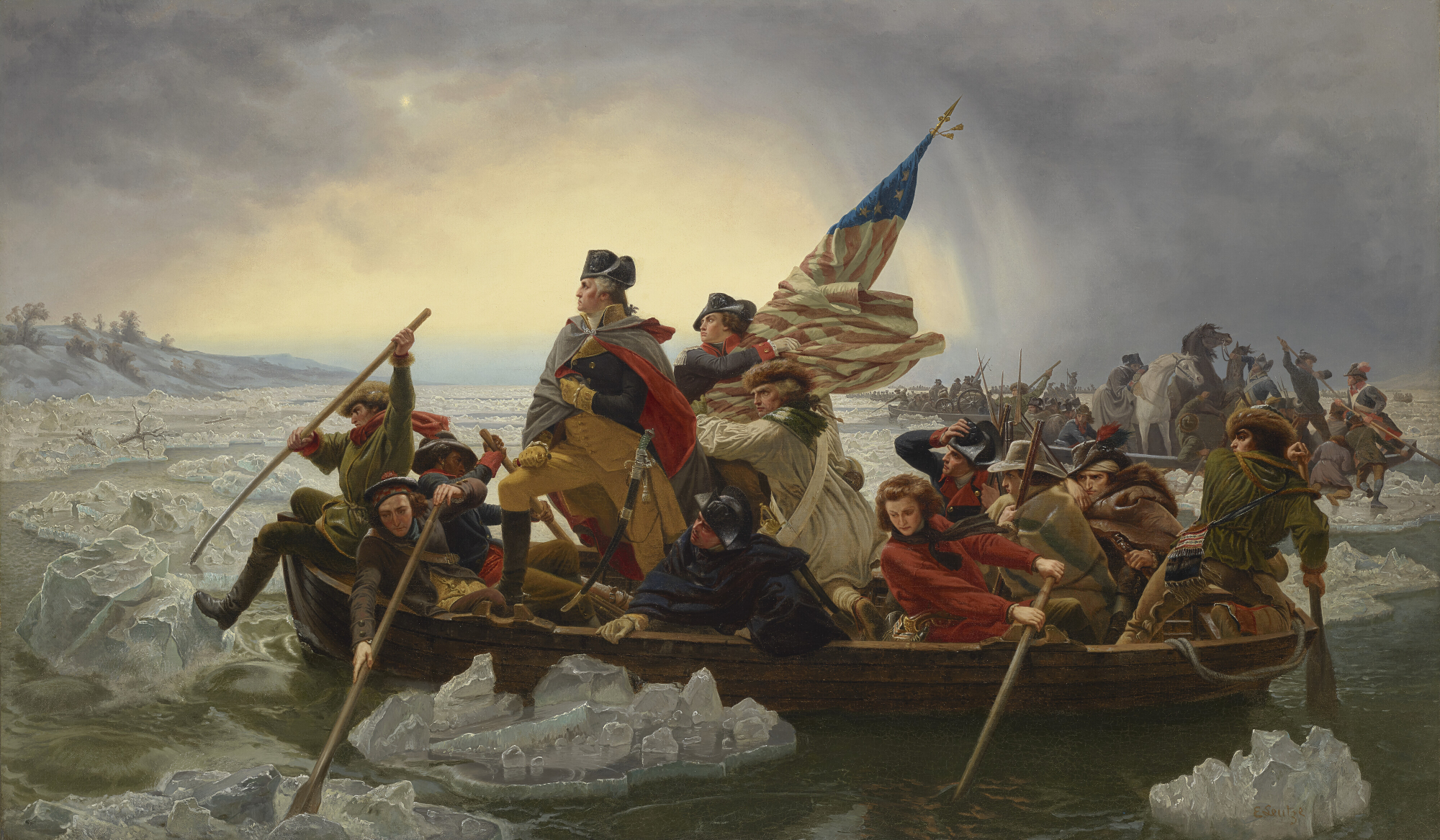 Washington Crossing the Delaware Offered in Christie’s 20th Century Evening Sale