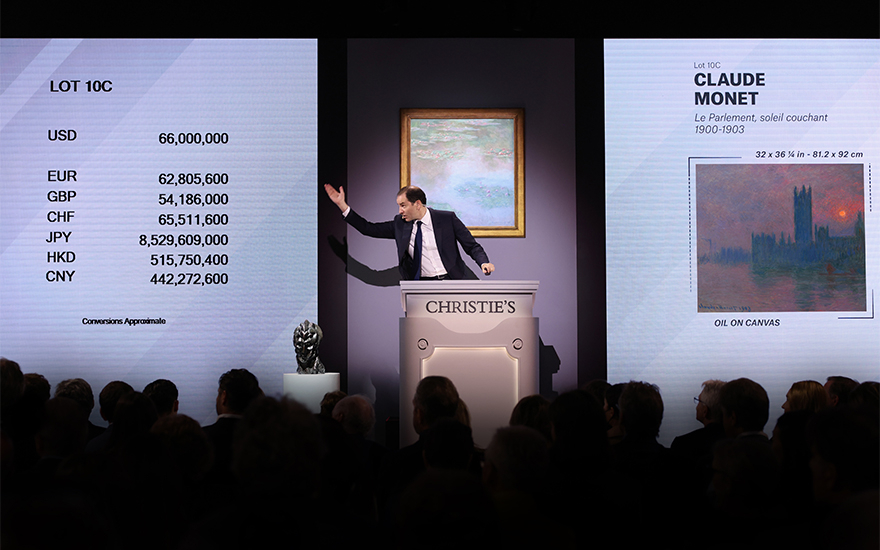 The Collection of Anne H. Bass and Christie's 20th Century Evening Sales Total $843.7 Million