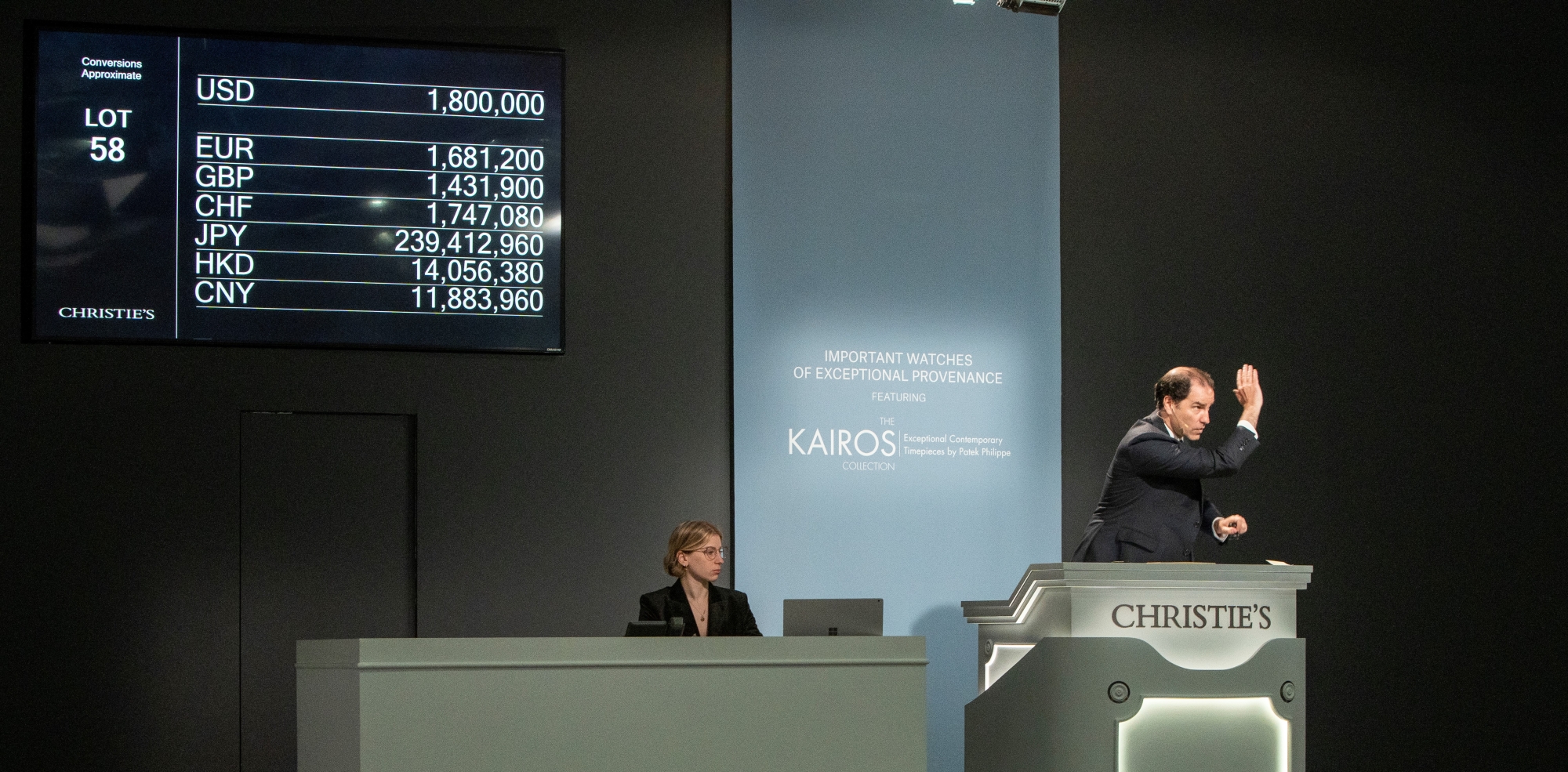 Important Watches of Exceptional Provenance, Featuring the Kairos Collection Part III Totals: $21,743,070