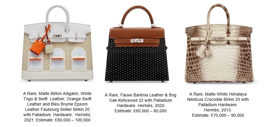 Christie’s Luxury Auctions in LondonHandbags Online: The London Edit Open for bidding 9 to 23 November 2021On view 18 to 22 November 2021