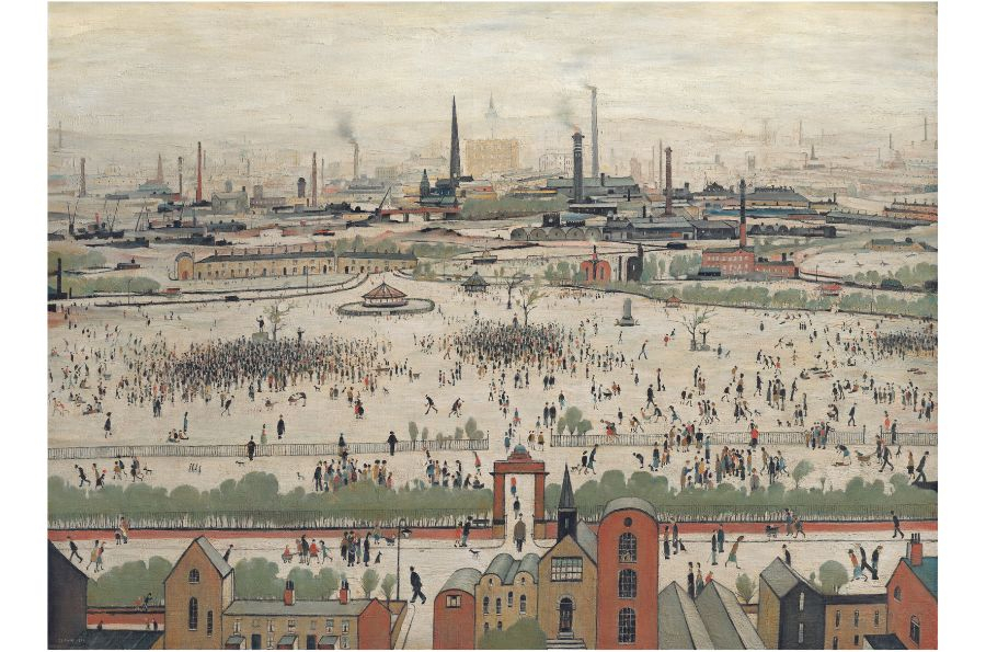 <strong>L.S. LOWRY’S <em>SUNDAY AFTERNOON</em>, UNSEEN IN PUBLIC FOR 57 YEARS, WILL HIGHLIGHT CHRISTIE’S </strong>
<strong>MODERN BRITISH AND IRISH ART EVENING SALE <br />ON 20 MARCH</strong>